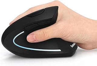 Lekvey Rechargeable Vertical vertical mouse product photo used in Best Vertical Mouse for Large Hands (2026)